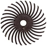 Scotch-Brite Radial Bristle Disc, 35000 rpm, 1' Diameter, 36 Grit, Dark Brown (Pack of 24) [並行輸入品]