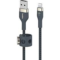 Amazon.co.jp: Belkin USB-A to USB-C 編組シリコンケーブル iPhone 15