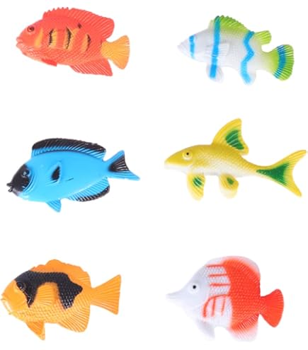 Amazon.co.jp: ミニ海洋動物フィギュア | 10 個のミニ PVC 深海