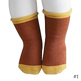 トトハウス(TOTO HOUSE) 赤ちゃん 靴下 ベビー ソックス新生児 可愛い　柔らかい　女の子　男の子　暖かい柔らかい (M, 1)