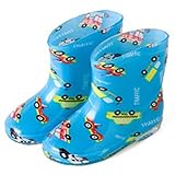 子供用　ながぐつ　レインブーツ　長靴　男の子　女の子　ベビー　キッズ 雨　傘 (15cm, はたらく車)