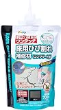 アサヒペン 充填材 コーキング材 床用ひび割れ補修材 コンクリート用 700ml W114 グレー 手絞りパウチ ヘラ付き 水混ぜ不要 日本製
