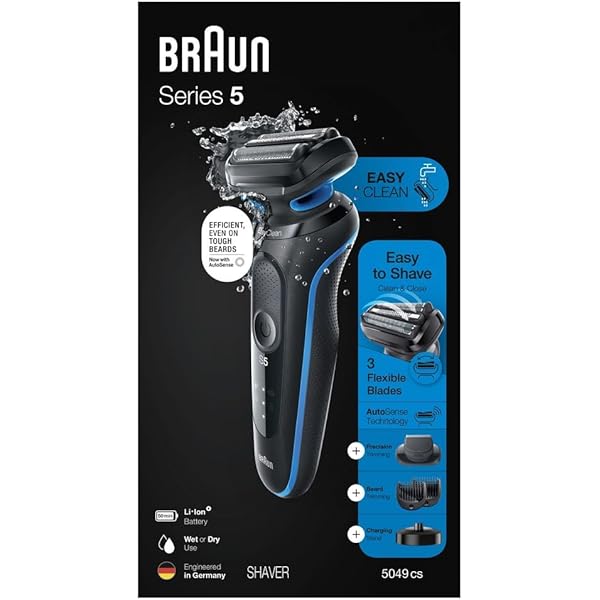 Amazon | ブラウン シリーズ5 電動シェーバー 充電スタンド付き 髭剃り