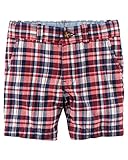 カーターズ Carter's ショートパンツ Plaid Flat-Front Twill Shorts 24M (83-86cm) [並行輸入品]