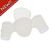 【（セパレートタイプ）いかり】ダブルガーゼ♪ねんねの赤ちゃんの首を支えるヘッドサポート。よだれカバーにも！中板が取りはずせてお洗濯らくらく☆首かっくんにならない頭あてエルゴ・コラン他社抱っこひもにも！