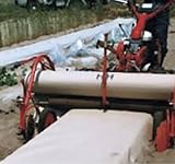 畑用紙マルチ 無孔乳白X幅135cmX長さ100m