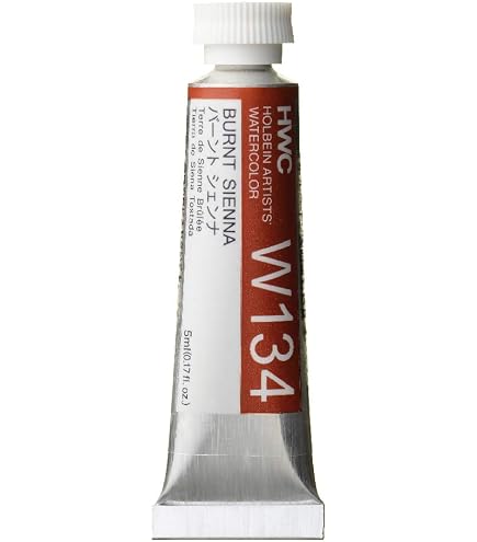 Amazon | ホルベイン 透明水彩絵具 5ml W010 クリムソンレーキ | 絵具 通販