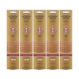 Gonesh お香スティック エクストラリッチコレクション ブラックチェリー 5パック 合計100本