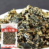 海と太陽 ＜わかめせんべい140g＞/ 甘めの味 サクサク パリパリ ゴマ 胡麻 ワカメ チップス 海藻 おやつ おつまみ ミネラル