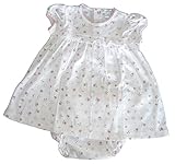 Kissy Kissy DRESS ベビー・ガールズ カラー: ホワイト