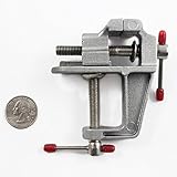 Lautechco ベンチ精密ホビーツールジュエリー作成上のミニデスクバイスの36ミリメートルジョー＆クランプ