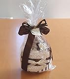 【ケーキみたいな出産祝い用ギフトラッピング】StudioPOPPOオーガニックコットン カーディガン・スタイやキャップのギフト3点セット