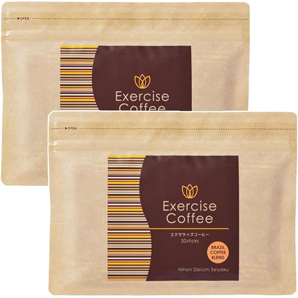 Amazon.co.jp: エクササイズコーヒー 1袋30本入 coffee 珈琲