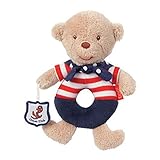 FehnソフトリングRattle Teddy ( Navy )
