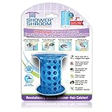 showershroom革命的な2 " stand-upシャワーストールDrainプロテクターヘアキャッチャー/ Strainer ブルー SHBLU727