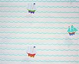 Pirates 100% Cotton (FLAT SHEET ONLY) Size TODDLER Boys Girls Kids Bedding [並行輸入品]