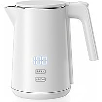 Amazon | SSYFEI 電気ケトル 1.0L【1000W急速沸騰・デジタル表示】7