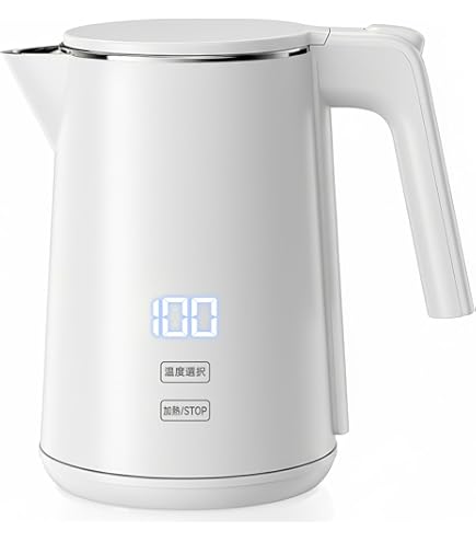 Amazon | mosh! モッシュ 電気ケトル M-EK1 (アイボリー) | mosh