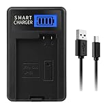 LP-E8 LPE8 LP E8 USBバッテリー充電器付きLCDスクリーン交換EOS 550D、EOS 600D、EOS 650D、EOS 700D