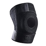 Autotime 　膝用サポーター　膝固定 フリーサイズ　関節靭帯保護 怪我防止 登山 アウトドアスポーツ　3点調整で膝にフィット（右/左兼用タイプ）