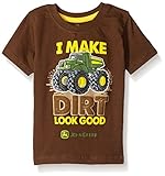 John Deere SHIRT ベビー・ボーイズ カラー: ブラウン