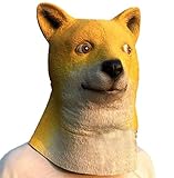 [ミコプエラ] アニマルマスク 犬 動物 被り物 おもしろ コスプレ お面 仮面 宴会グッズ