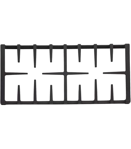 Upgraded Herdrost Set Für Whirlpool Gasherd – 4-teiliges Gusseisen Rost-Set 21,6 X 22,9 Cm