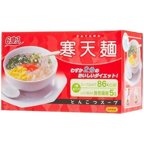 日本食研 寒天麺 とんこつスープ