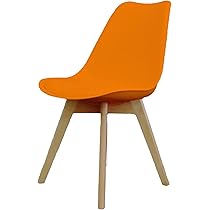 イームズ DSR シェルチェアー イス 椅子 チェア Eames オレンジ ハーマンミラー / Herman Miller | Eames side shell chair