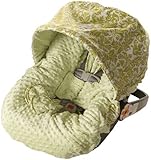 Itzy Ritzy Infant Car Seat Cover, Avocado Damask by Itzy Ritzy [並行輸入品]