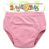 Bright Bots Washable Potty Training Pants - Pale Pink Large (approx 30 months) by Bright Bots