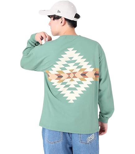 Amazon.co.jp: ペンドルトン（PENDLETON） 長袖Tシャツ ロンT バック 