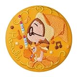 おジャ魔女どれみ 刺繍缶バッジビスケット [2.藤原はづき(見習い服)](単品)バンダイ※缶バッジのみです。お菓子は付属しません。