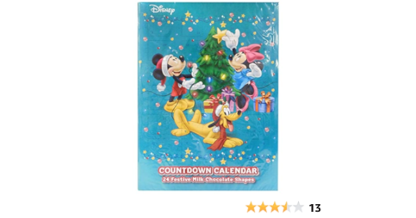 Amazon ミッキー フレンズ カウントダウンカレンダー ５０g 西本貿易 チョコレート菓子 通販