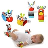 Rattles手首とソックスベビー玩具面白い動物人形