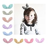 HXMBENING ヘアクリップ 大 キッズ 可愛い かわいい リボン ベビー セット ウサギ ヘアークリップ 大きめ 子供 女性 長い 蝶結び ヘアピン ヘアアクセサリー 9個 [並行輸入品]
