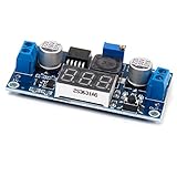 Fenteer DC-DC　高効率　調整可能　低消費電力　降圧　電源モジュール　使いやすい　短絡保護　電圧計