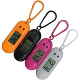 Amazon Co Jp 小さいキーホルダーサイズの時計 ミニ液晶クロック シューズ バッグ