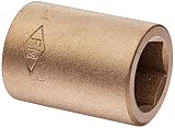Ampco Safety Tools SS-1/2D21/32 Socket, Standard, Non-Sparking, Non-Magnetic, Corrosion Resistant, 1