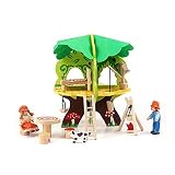 CHILDREAMグリーンTreehouse Kids '木製Disassembly組み合わせ教育玩具