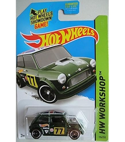 Amazon | Hot Wheels Morris Mini 242/250、ブルー | ミニカー・ダイ