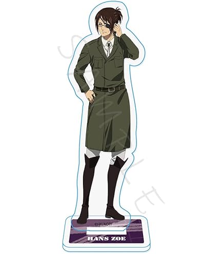 進撃の巨人　ハンジ　アクリルスタンド キャラアクリルフィギュア「進撃の巨人」17/座りver. ハンジ