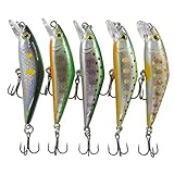 渓流 トラウト 【momoルアー】 モモルアー D-ミノー ヘビーシンキングミノー 50mm 4.8g タングステン内臓 ヤマメへのコンタクトに。 (ヤマメ 5個)