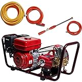 HAIGE セット動噴/動力噴霧機 プランジャーポンプ 168-HG22