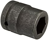 Williams 6M-622A 3/4 Drive Impact Socket 6 Point 22M [並行輸入品]