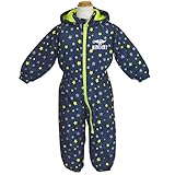 ジャンプスーツ 防寒 カバーオール ベビー スキーウェア 中綿 着ぐるみ スノーコンビ 防寒つなぎ 雪遊び スノーウェア t-161101b★ 80cm ネイビー
