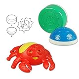Geomag GBaby Magnetic Animal Infant Teething Rattle Sensory Toy, Ocean [並行輸入品]