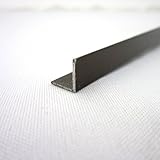 泰豊 アルミアングルBK 0．8mm×9mm×9mm×1m