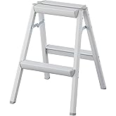 長谷川工業(Hasegawa) 踏台 2段 ホワイト SE-6a(WH) (56cm) (17720)【2020年モデル】
