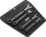 Wera 05073295001 Joker Imperial SB Combination Wrench-Set, 4 Piece, Sizes (SAE) 7/16, 1/2, 9/16, 3/4